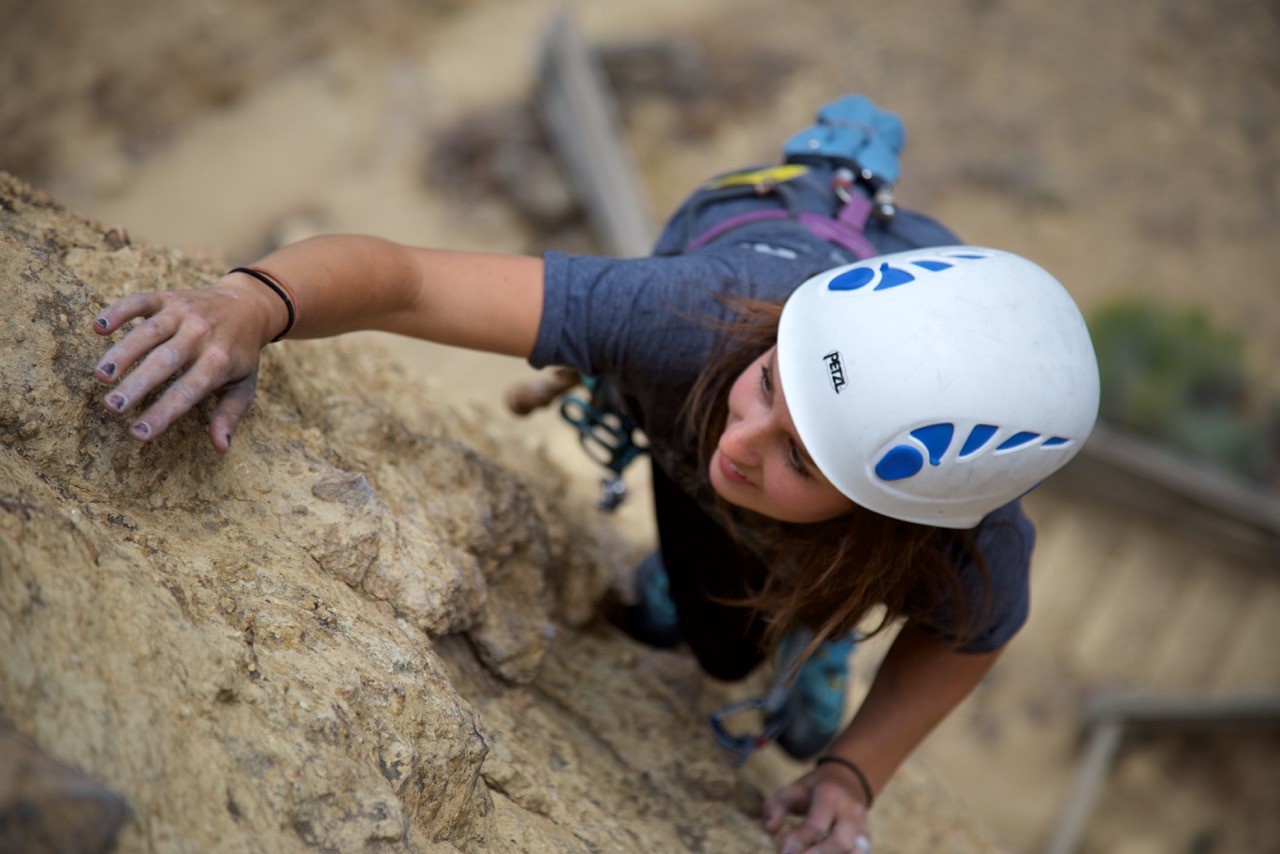 Haley Bishoff Rock Climbing x Kendama - Overhead 1