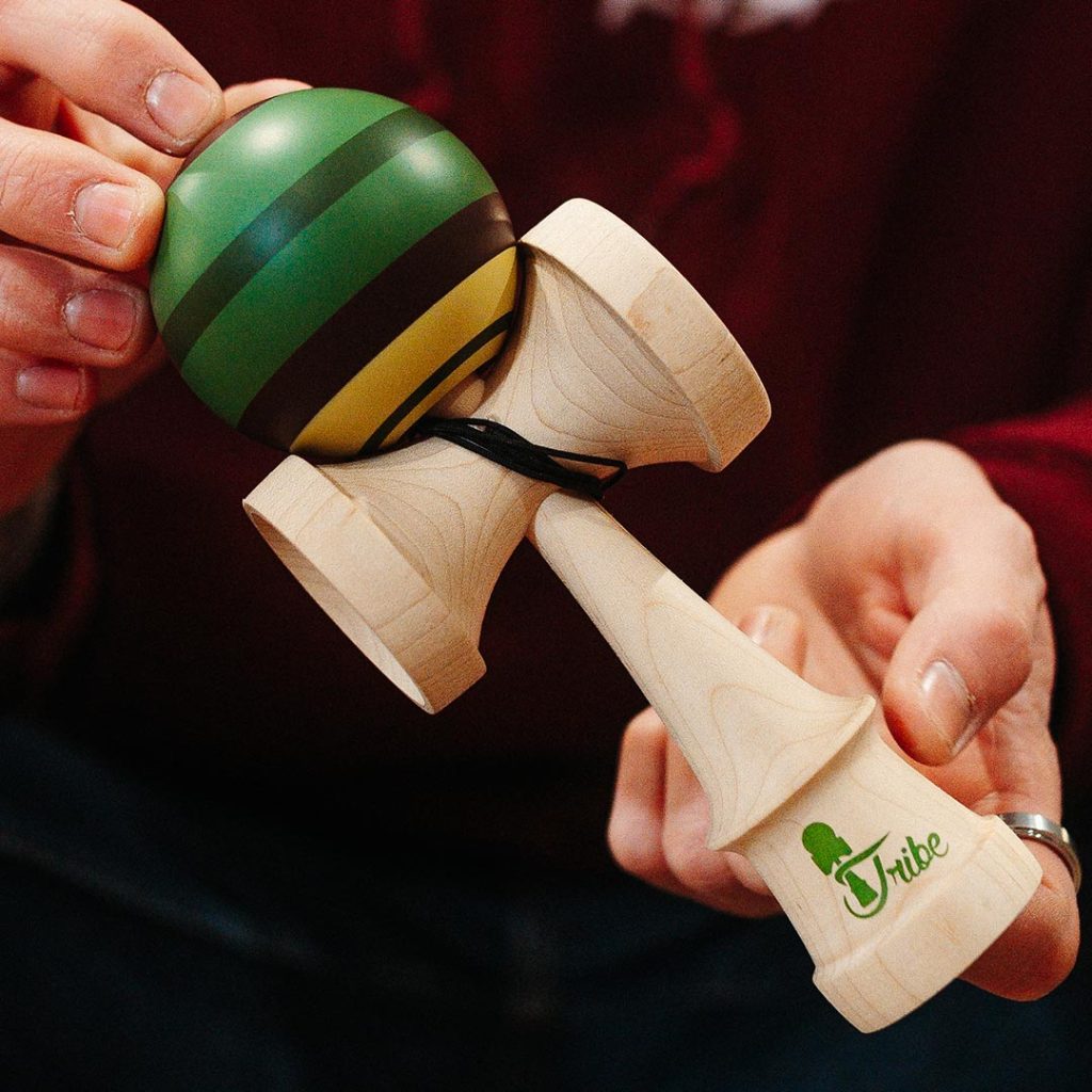 Evergreen Tribe Model Kaizen Kendama from KendamaUSA