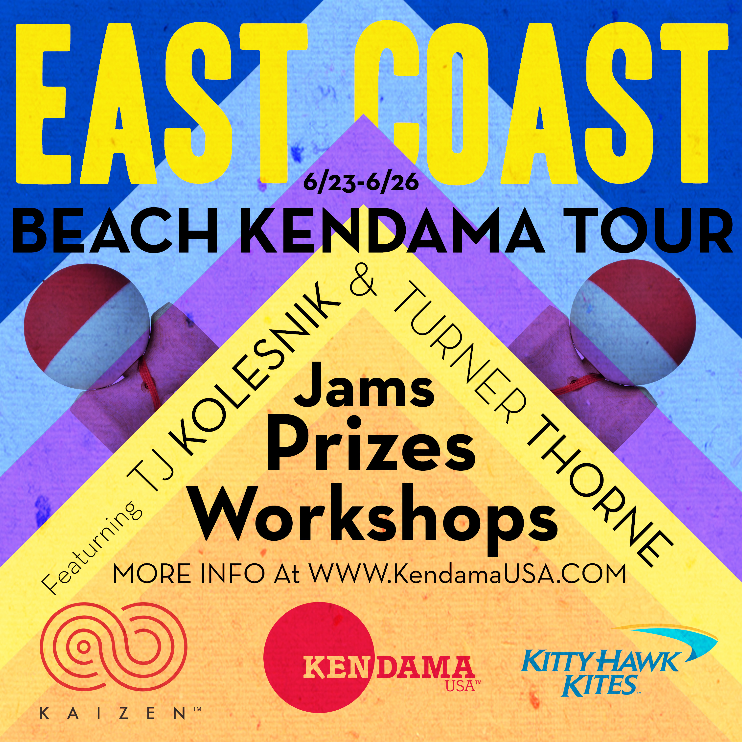 East Coast Beach Kendama Tour