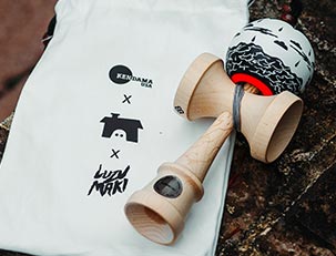 KUSA x GhostTown x Luzumaki - Raindrops Collab| Kendama USA